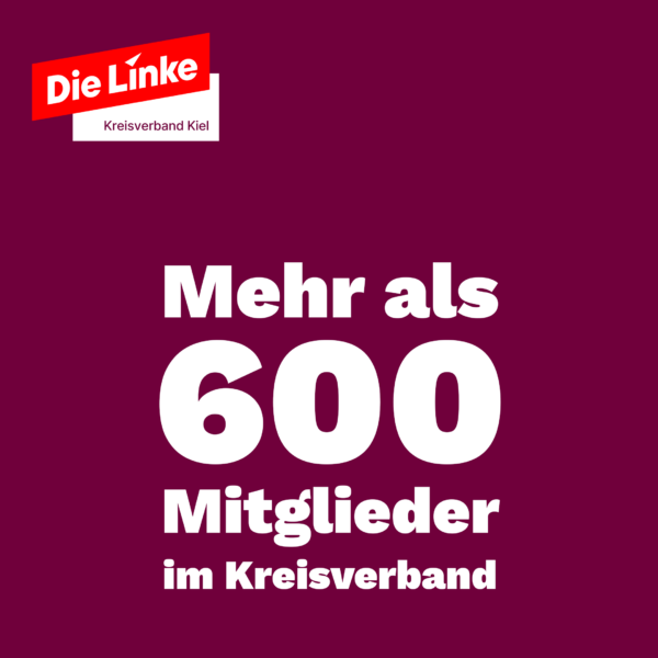 Mehr als 600 Mitglieder im Kreisverband. Plus Logo