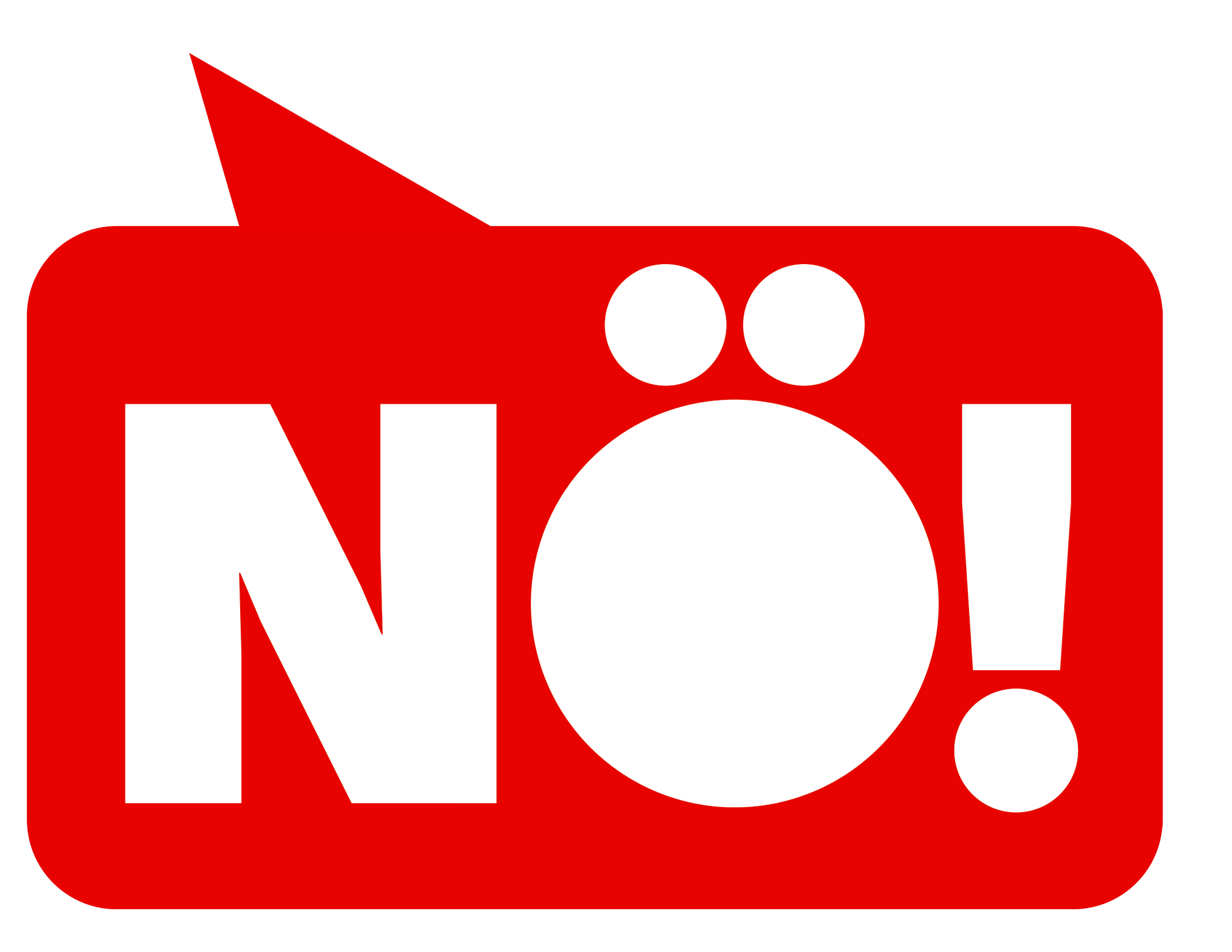 Sprechblase mit N&Ouml;